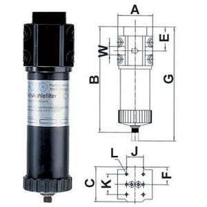 3473GC - FILTERS AT MAXIMUM PURIFICATION EWOBLOC SYSTEM - Orig. Ewo